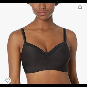HANES ComfortFlex Fit Wire Free Black Bra